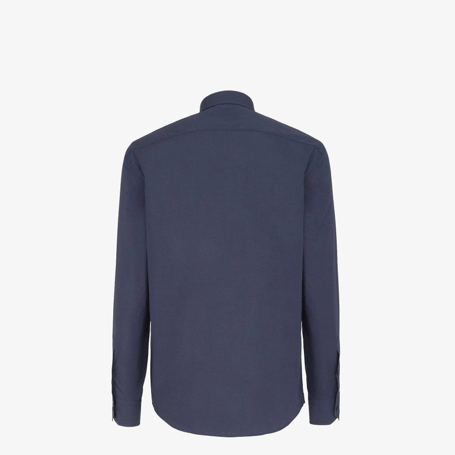 Men Fendi Shirts | Shirt Blue