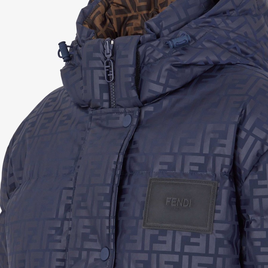 Women Fendi Activewear | Down Jacket Blue