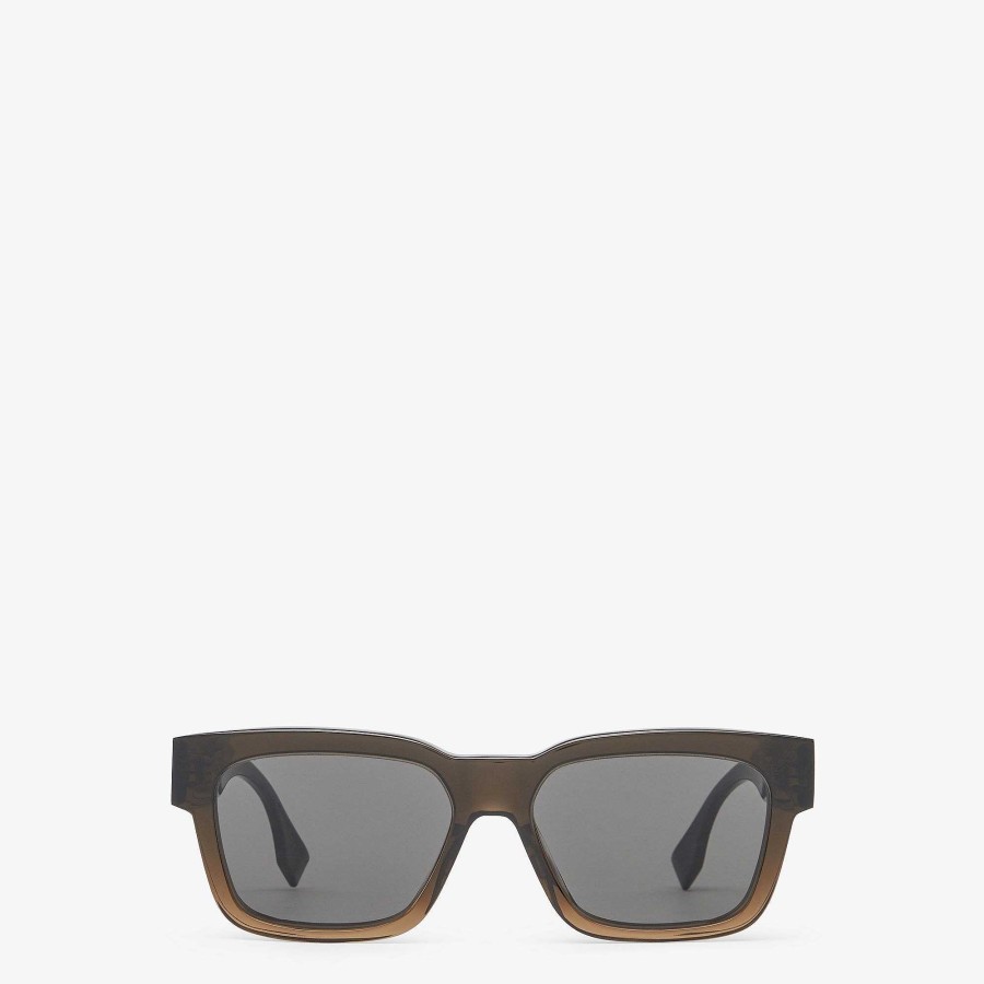 Men Fendi Sunglasses | Fendi O'Lock Brown