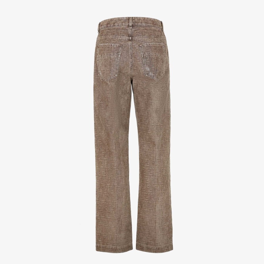 Men Fendi Pants & Shorts | Pants Beige