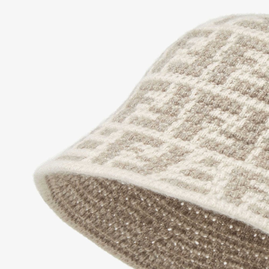 Women Fendi Hats & Gloves | Hat Beige