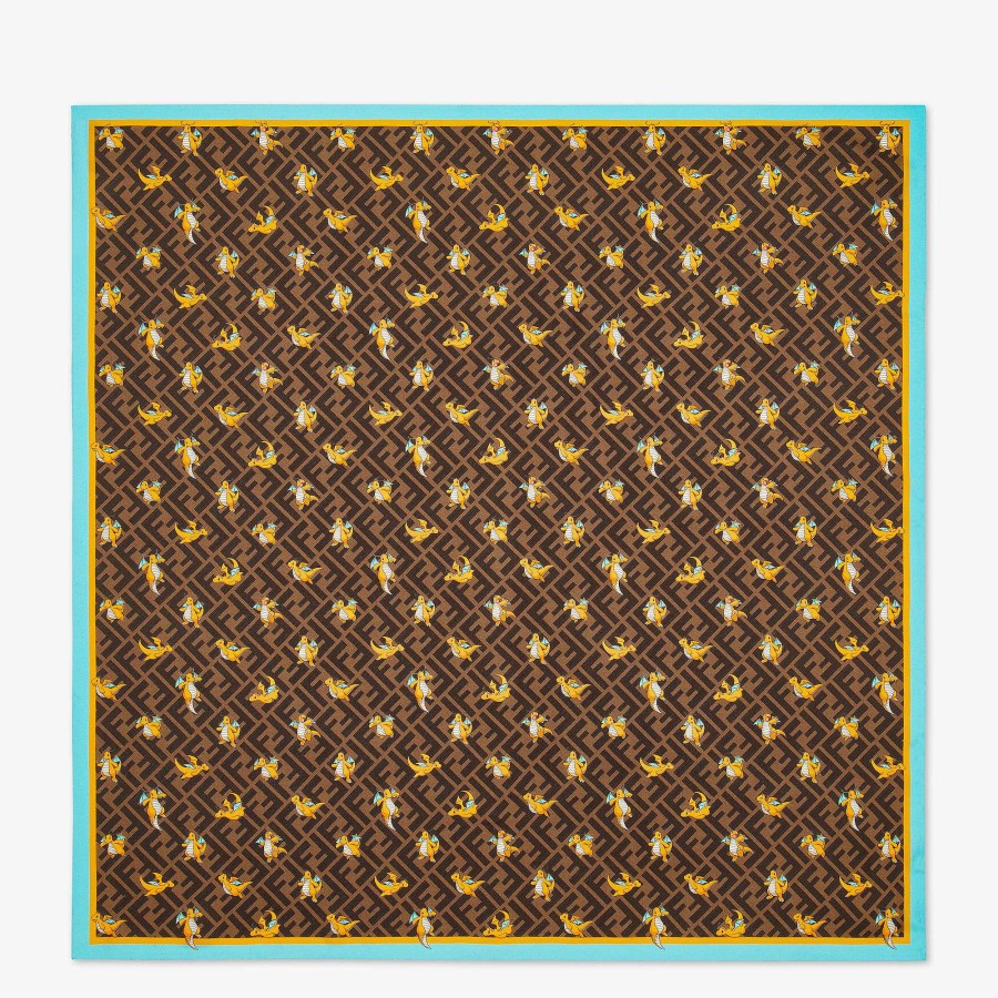 Fendi X Frgmt X Pokemon Fendi | Foulard Multicolor