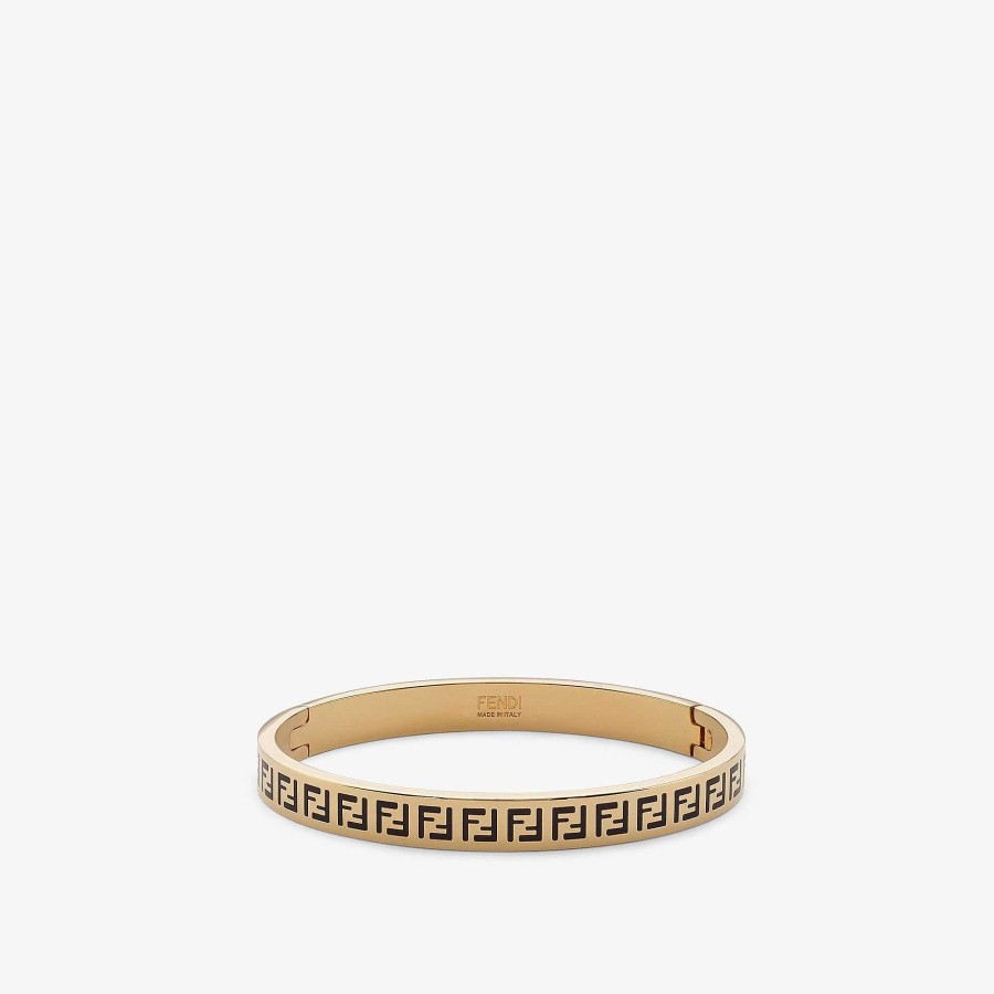 Women Fendi Bracelets | Ff Bracelet Gold