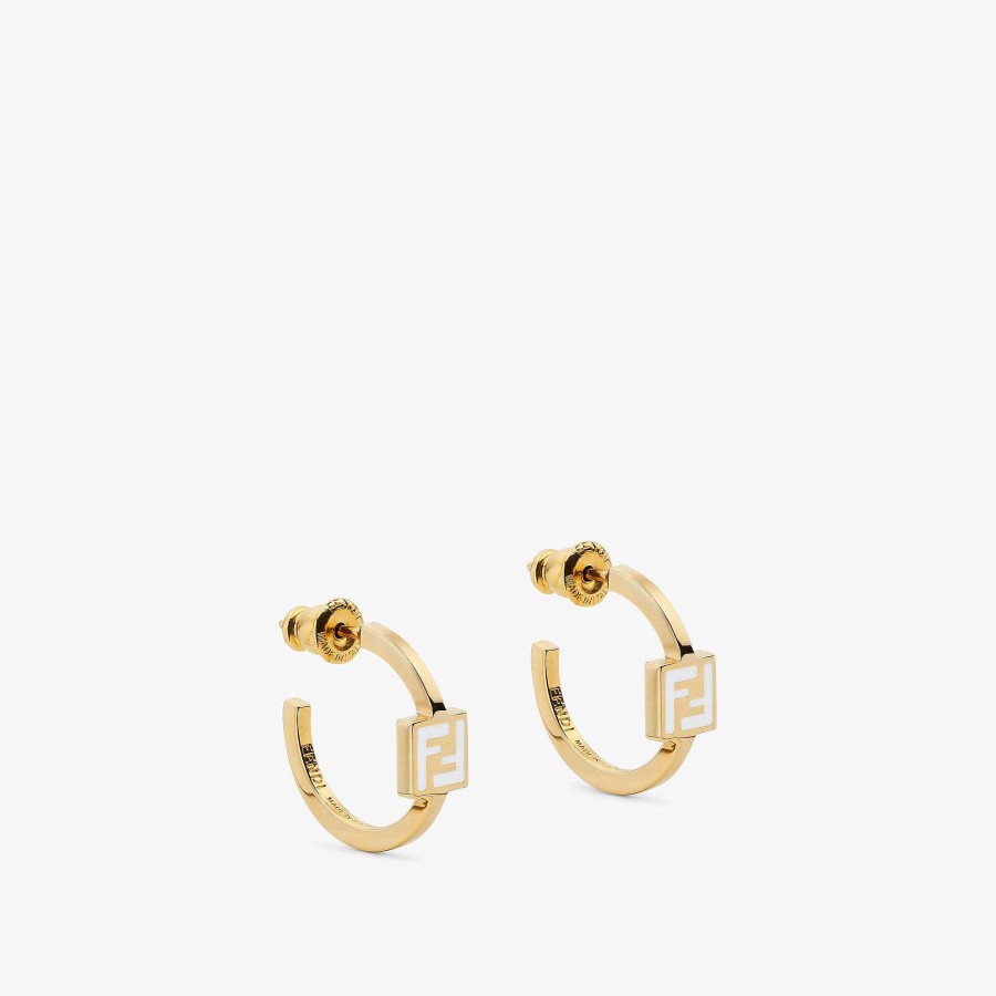 Women Fendi Earring & Brooches | Forever Fendi Earrings Gold