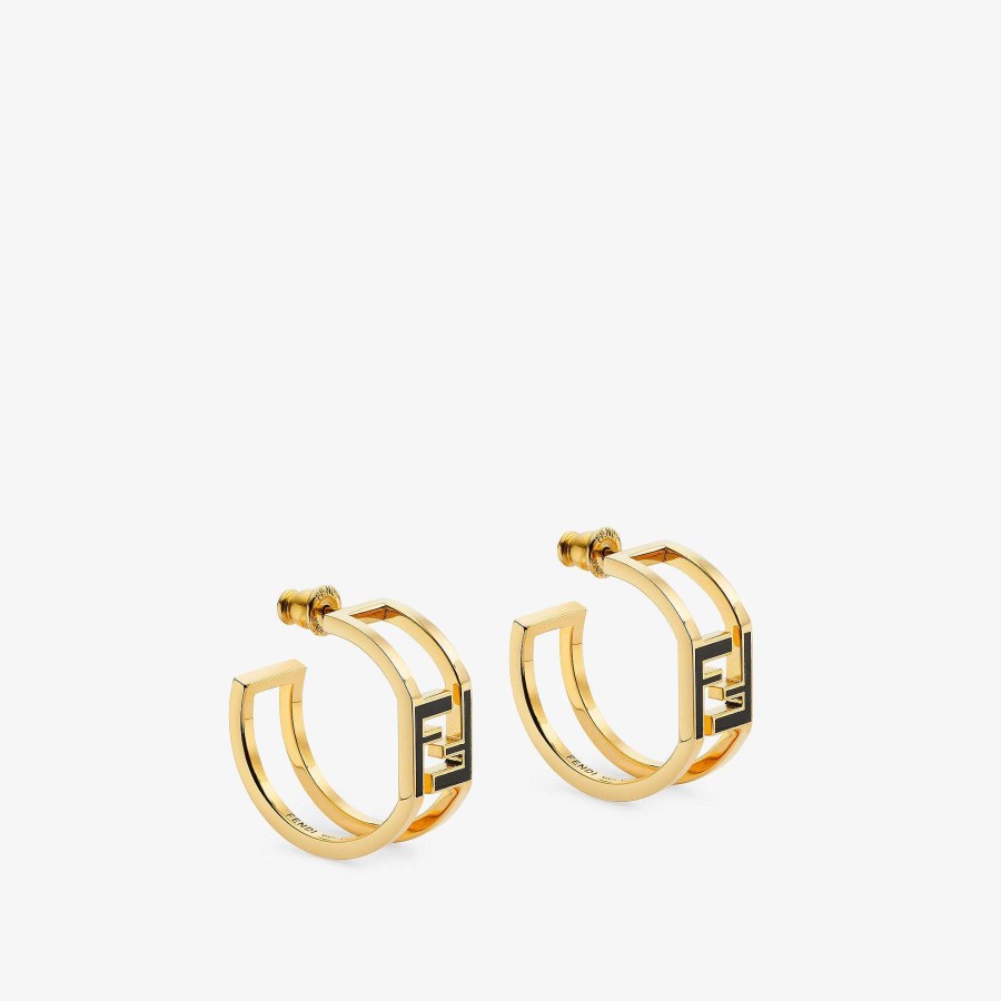 Women Fendi Earring & Brooches | Forever Fendi Earrings Gold