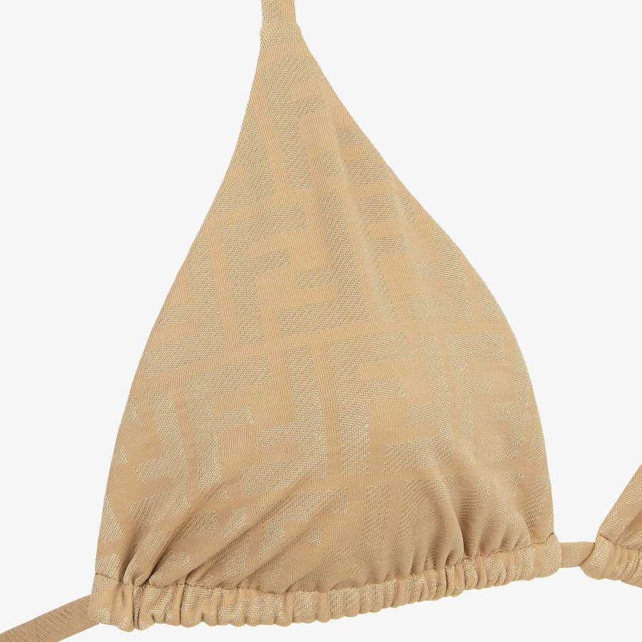 Women Fendi Swimwear | Swimsuit Beige