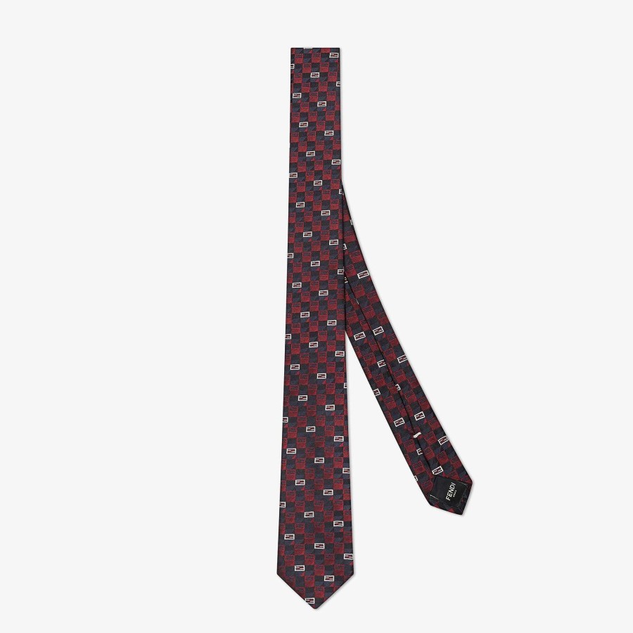 Men Fendi Ties | Tie Blue