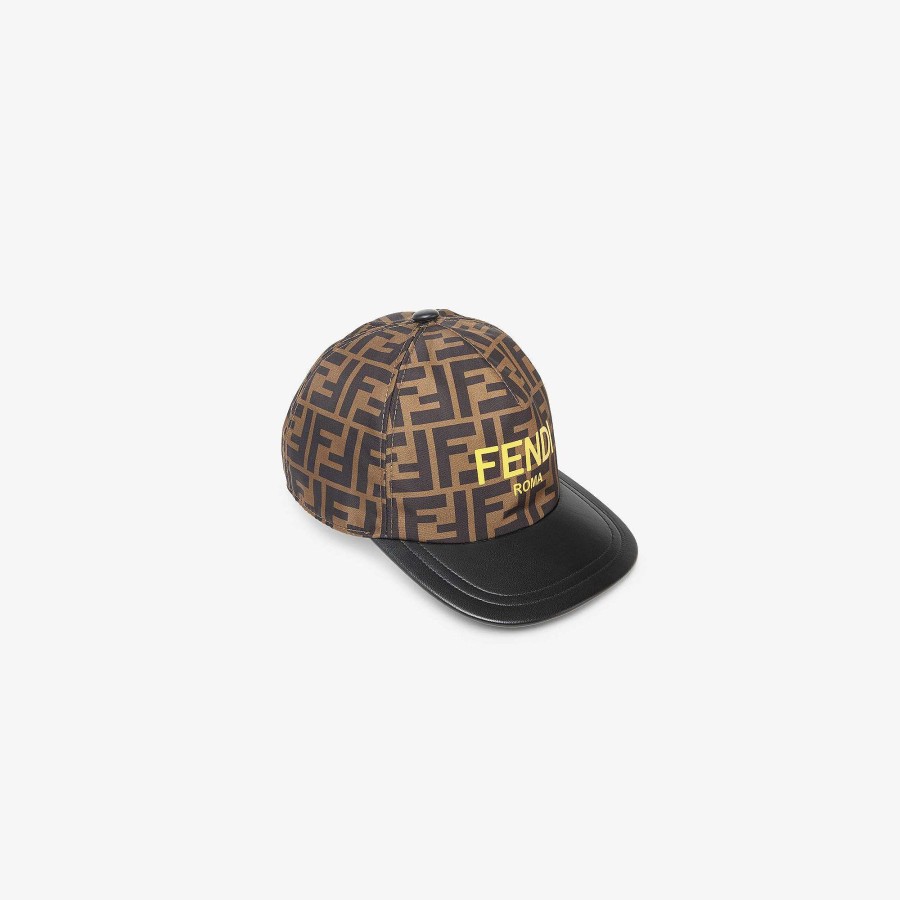 Kids Fendi Accessories | Junior Ff Hat Multicolor