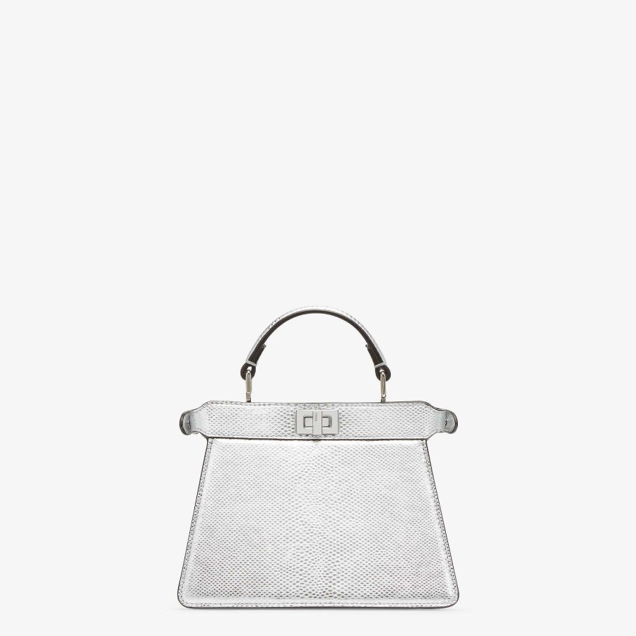 Women Fendi Peekaboo | Peekaboo Iseeu Petite Silver