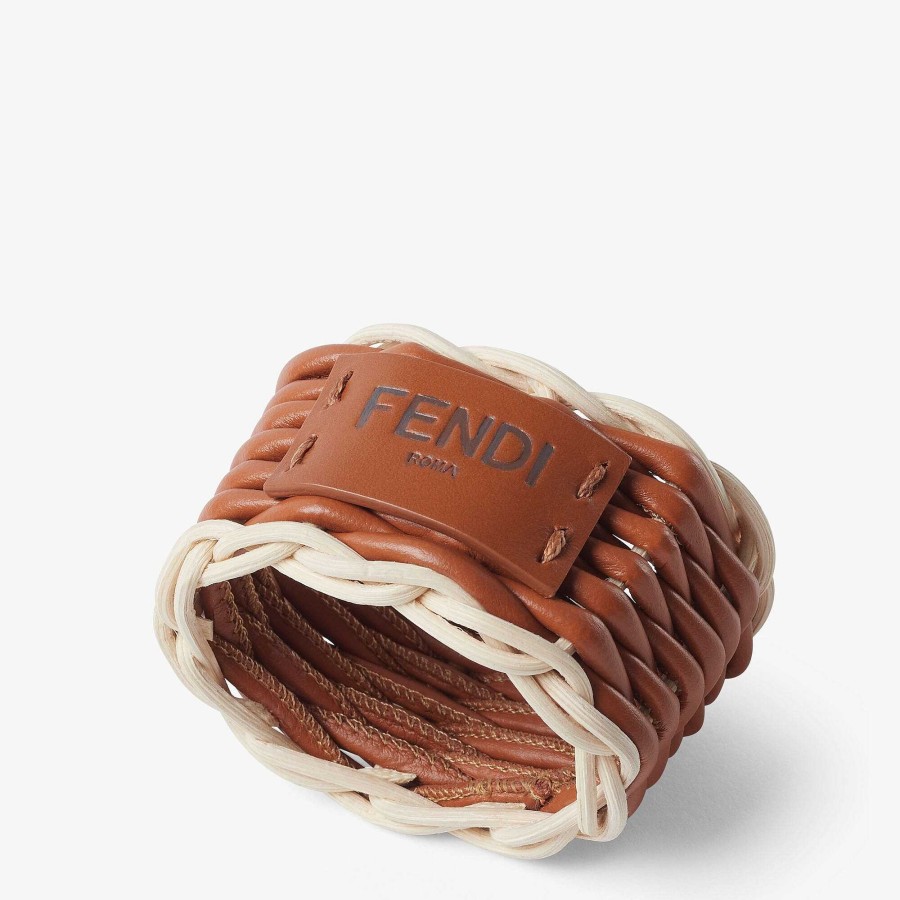 Home Decor & Lifestyle Fendi | Fendi Roma Napkin Ring Multicolor