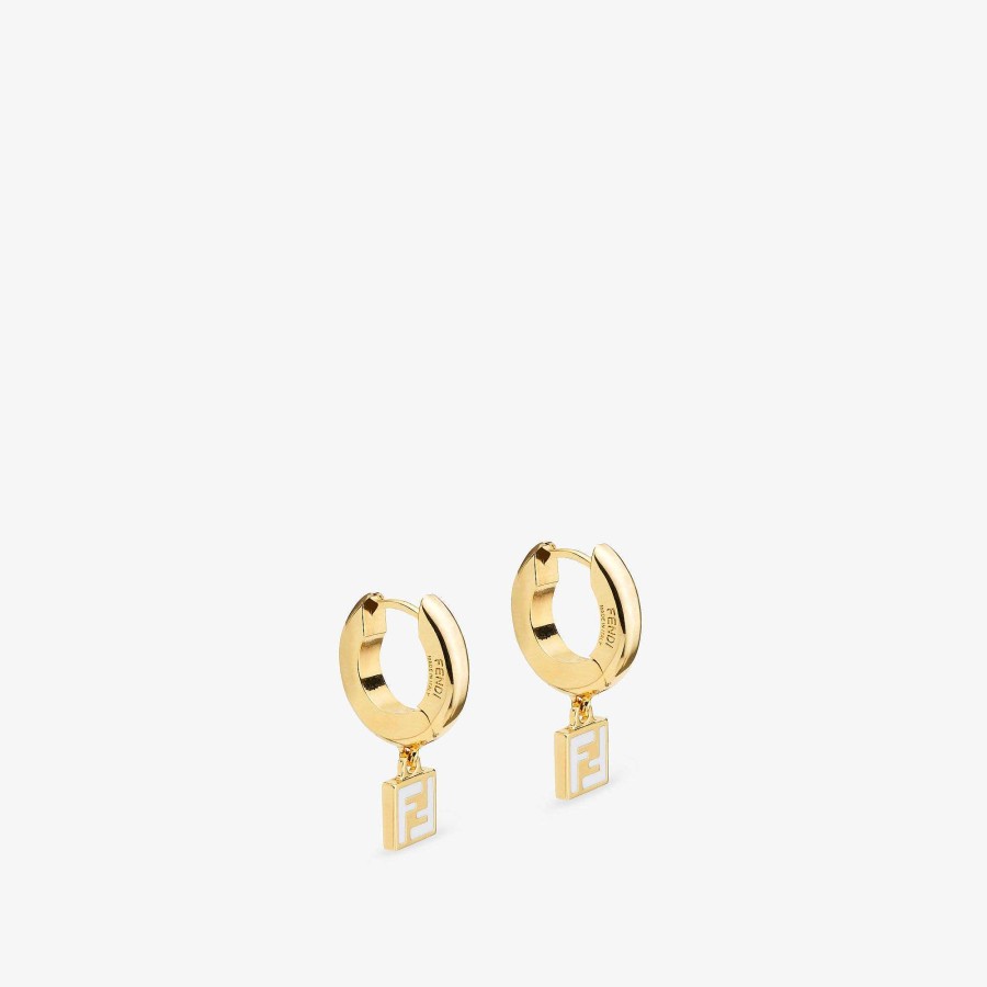 Women Fendi Earring & Brooches | Forever Fendi Earrings Gold