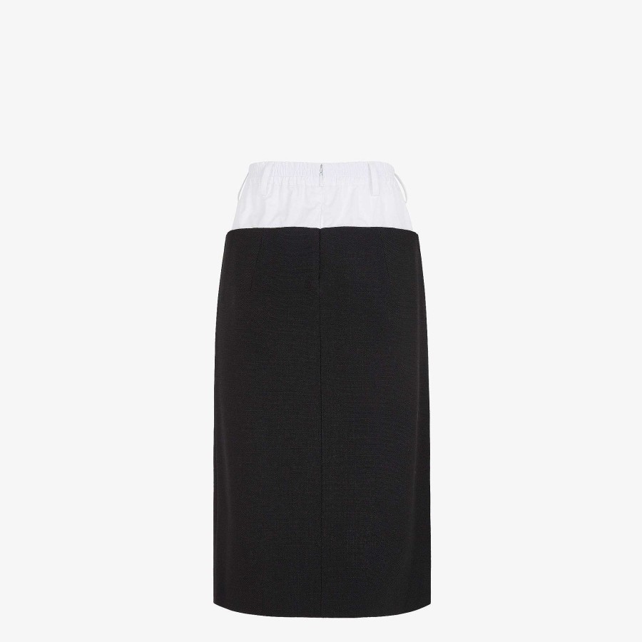 Women Fendi Skirts | Skirt Black