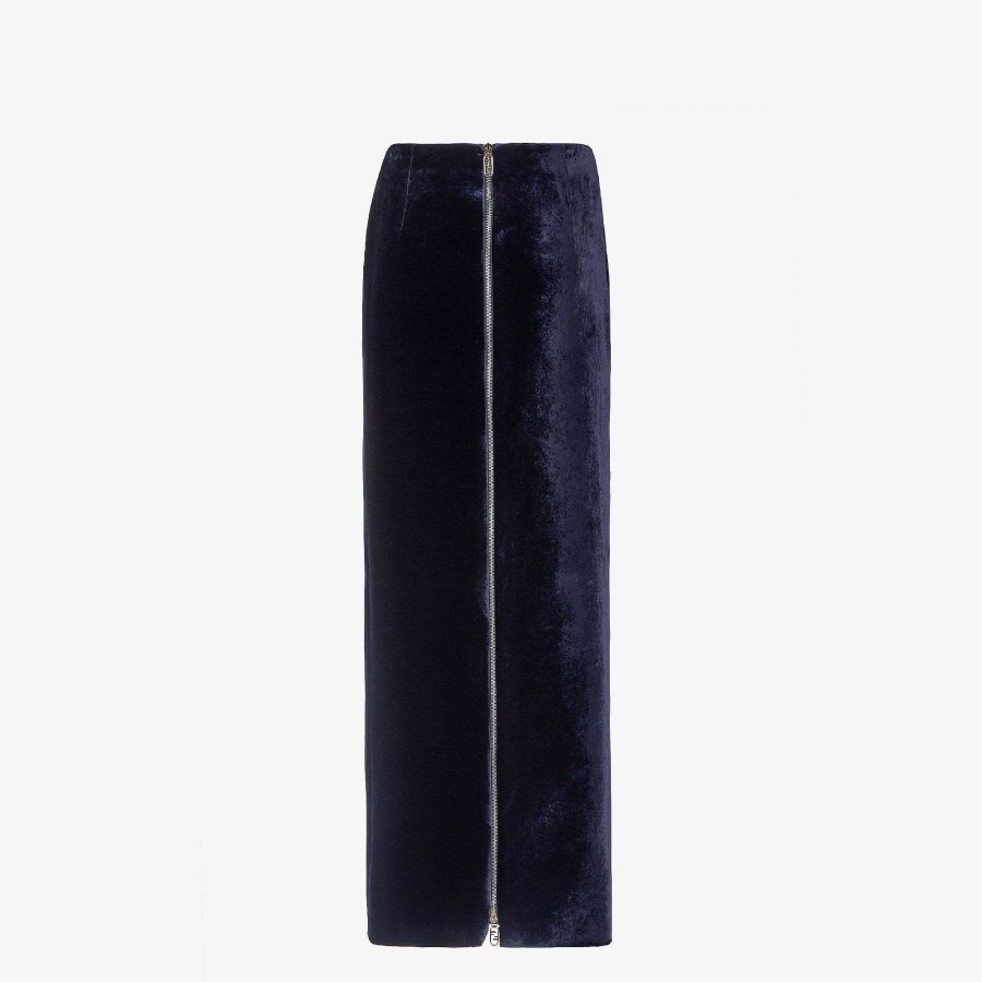 Women Fendi Skirts | Skirt Blue