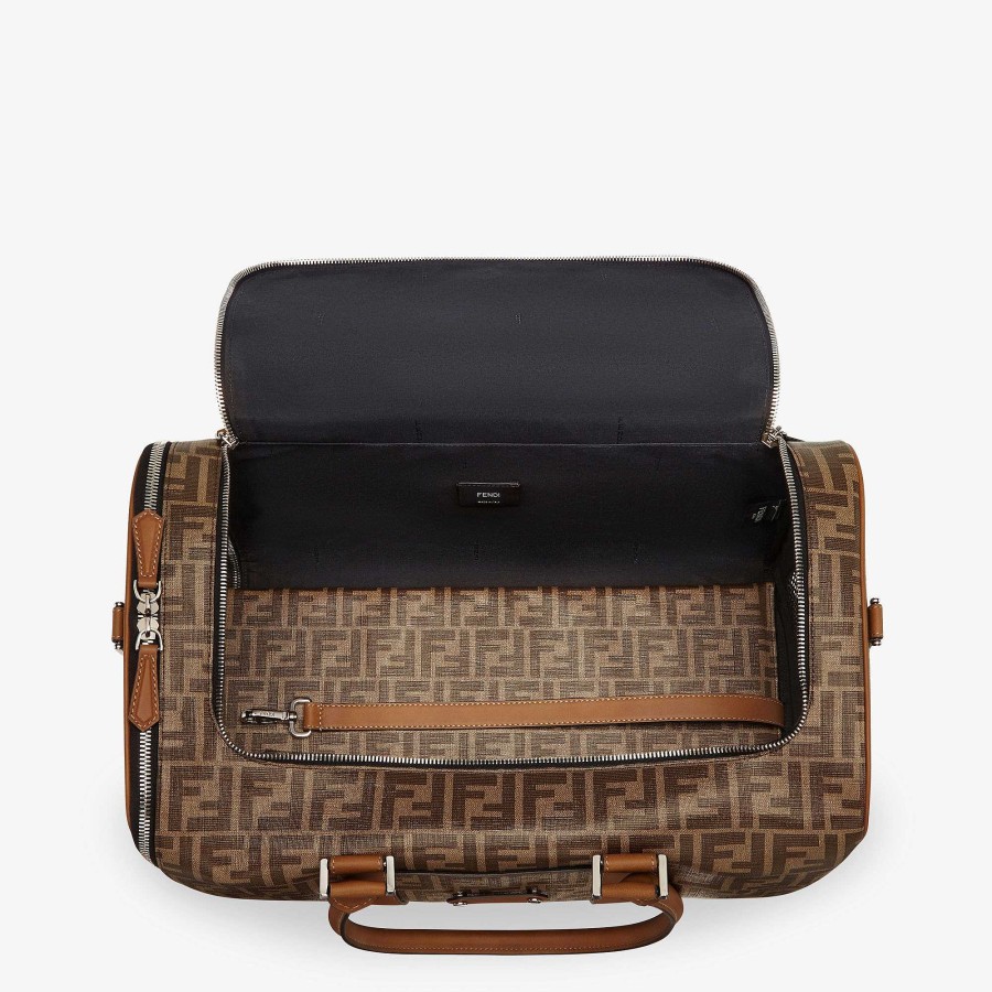 Men Fendi Pet Accessories | Pet Carrier Brown