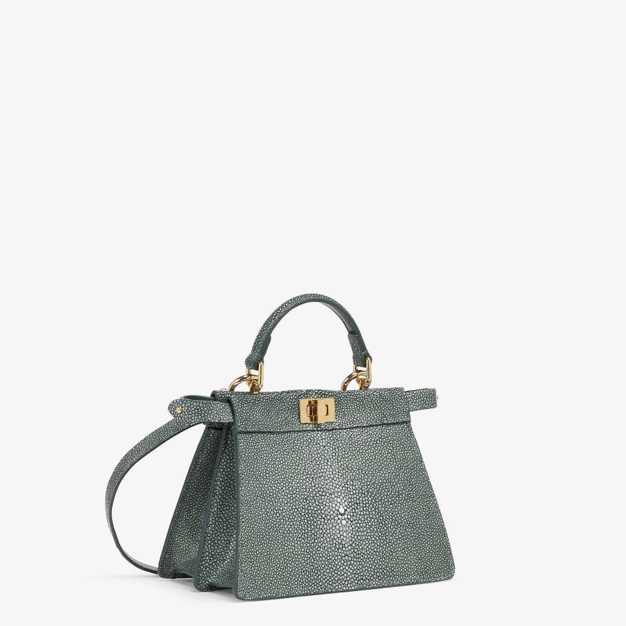 Women Fendi Peekaboo | Peekaboo Iseeu Petite Green