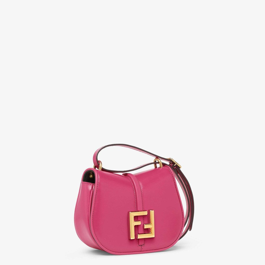 Women Fendi Shoulder & Crossbody Bags | C'Mon Mini Pink