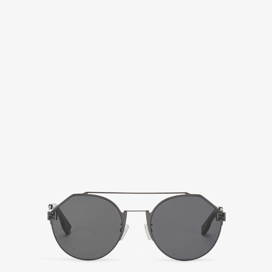 Men Fendi Sunglasses | Fendi Sky Black