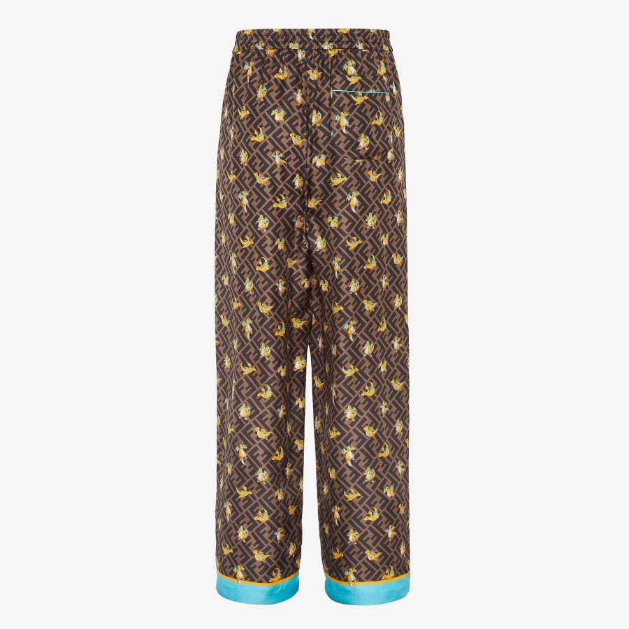 Fendi X Frgmt X Pokemon Fendi | Pants Brown