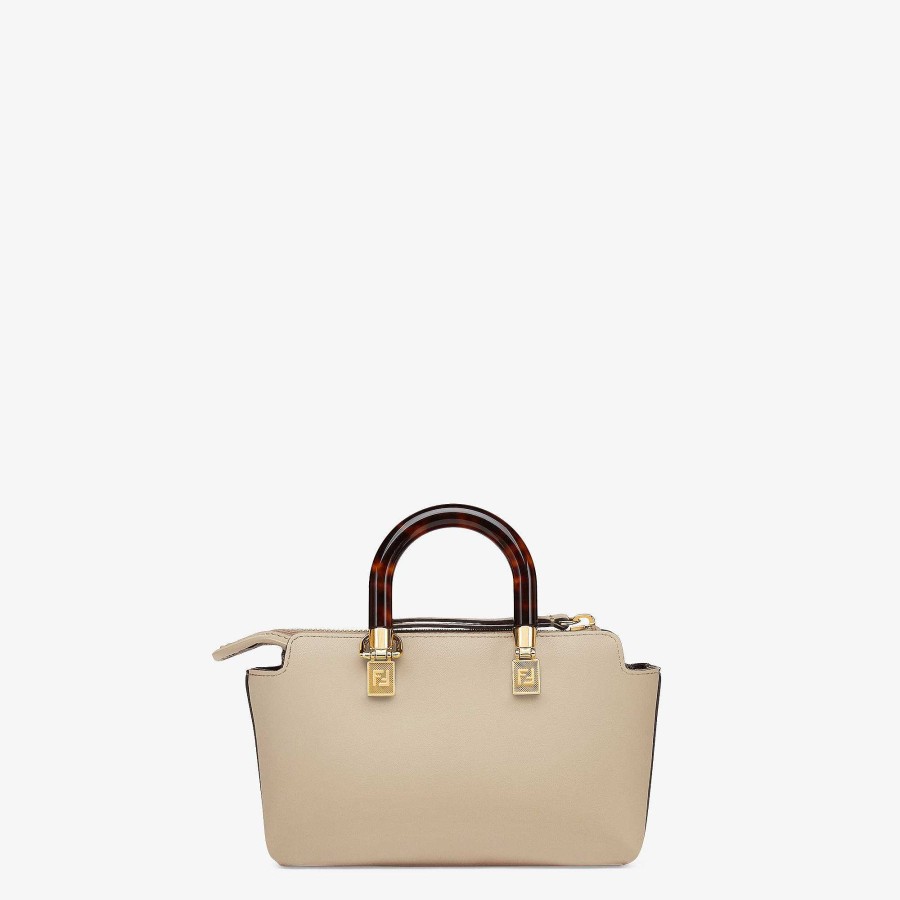 Women Fendi Boston Bags | By The Way Mini Beige