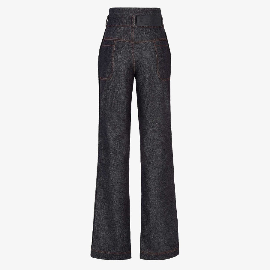 Women Fendi Denim | Pants Blue