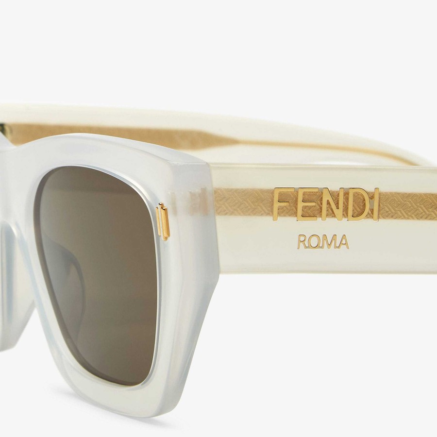 Women Fendi Sunglasses | Fendi Roma Purple