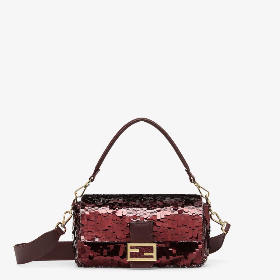 Women Fendi Shoulder & Crossbody Bags | Baguette Red