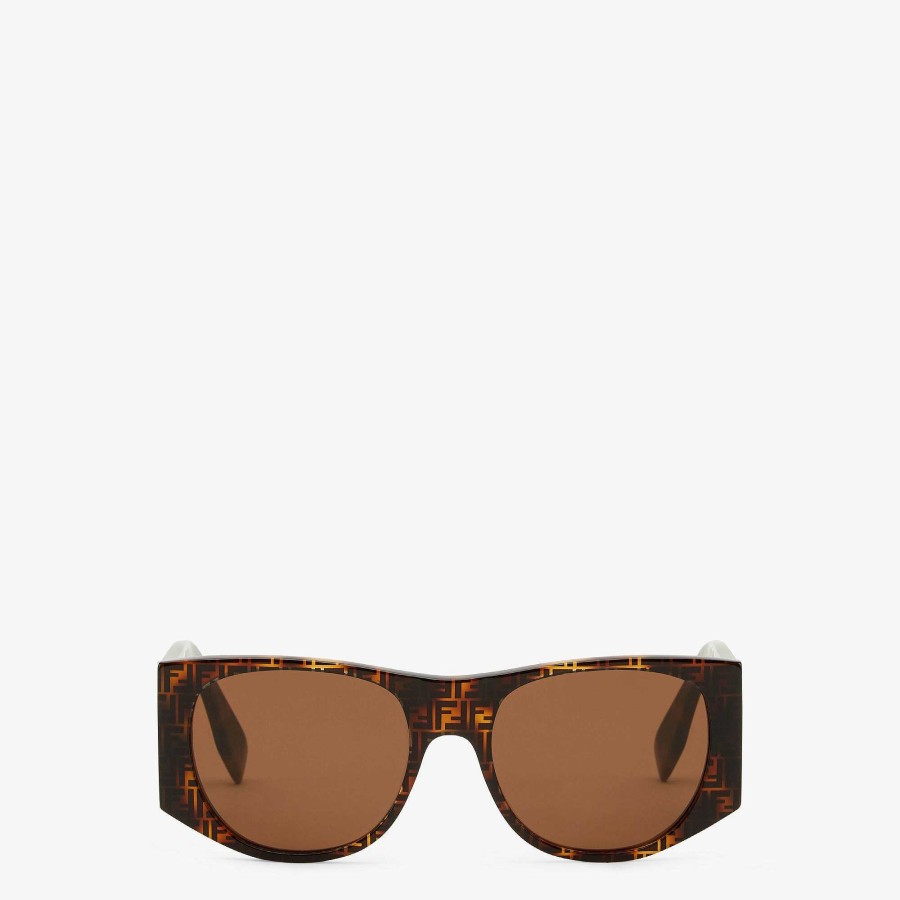 Women Fendi Sunglasses | Baguette Black