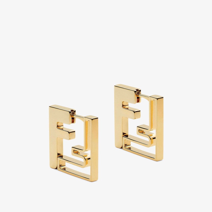 Women Fendi Earring & Brooches | Forever Fendi Earrings Gold