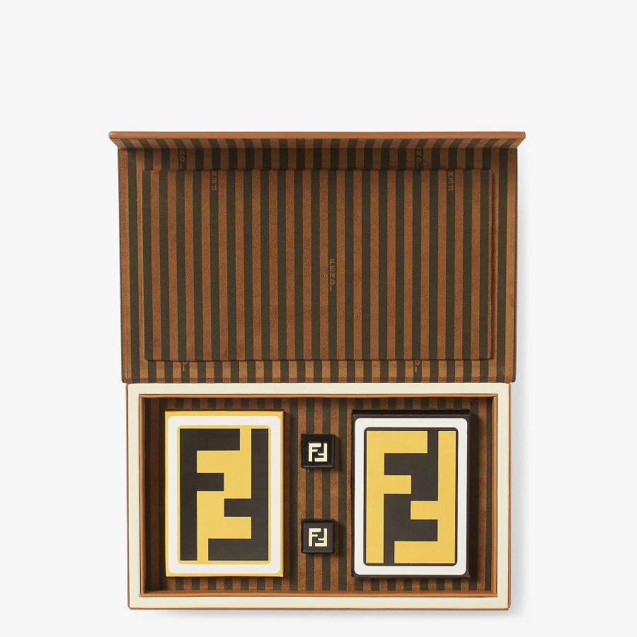 Home Decor & Lifestyle Fendi | Fendi Roma Playing Cards Multicolor