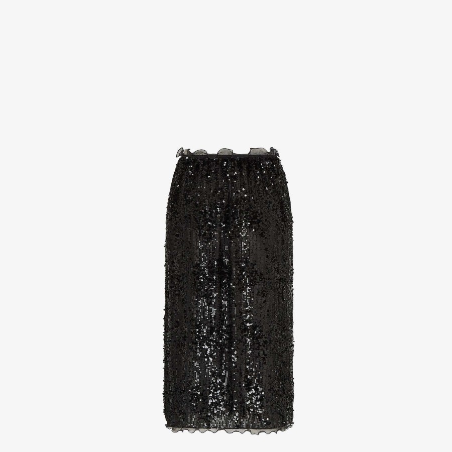 Women Fendi Skirts | Skirt Black