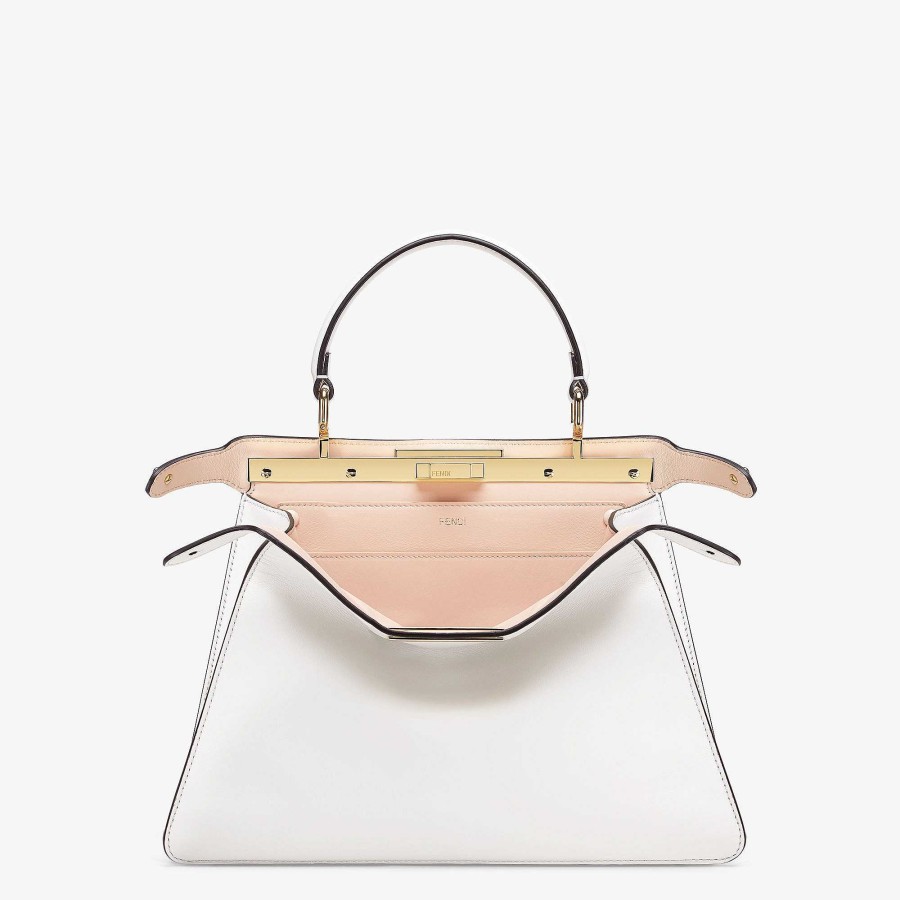 Women Fendi Timeless | Peekaboo Iseeu Medium White