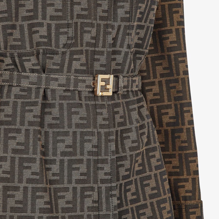 Women Fendi Coordinated Sets | Jacket Brown