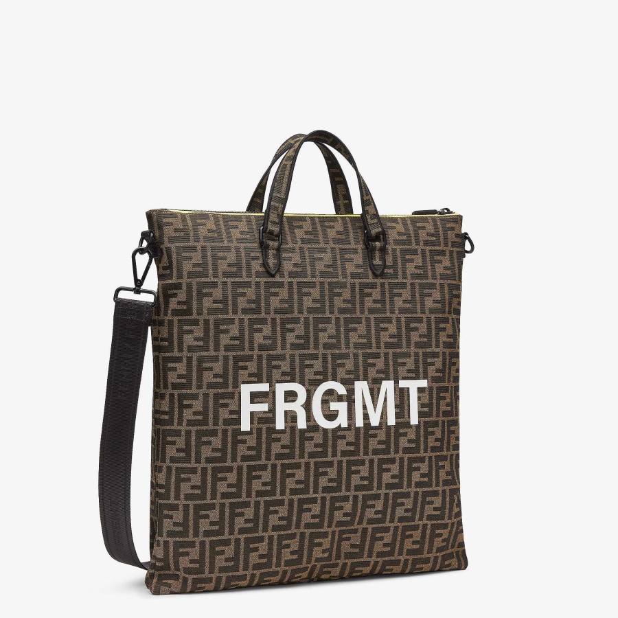 Fendi X Frgmt X Pokemon Fendi Tote Bags | Shopper Brown