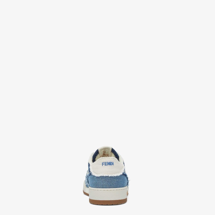 Men Fendi Sneakers | Fendi Match Blue