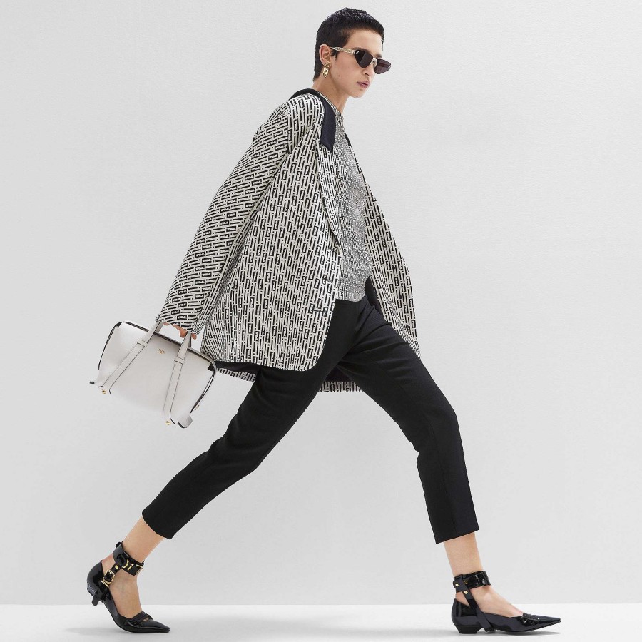 Women Fendi Outerwear | Blouson Black