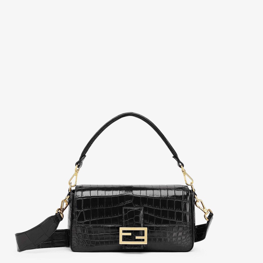 Women Fendi Shoulder & Crossbody Bags | Baguette Black