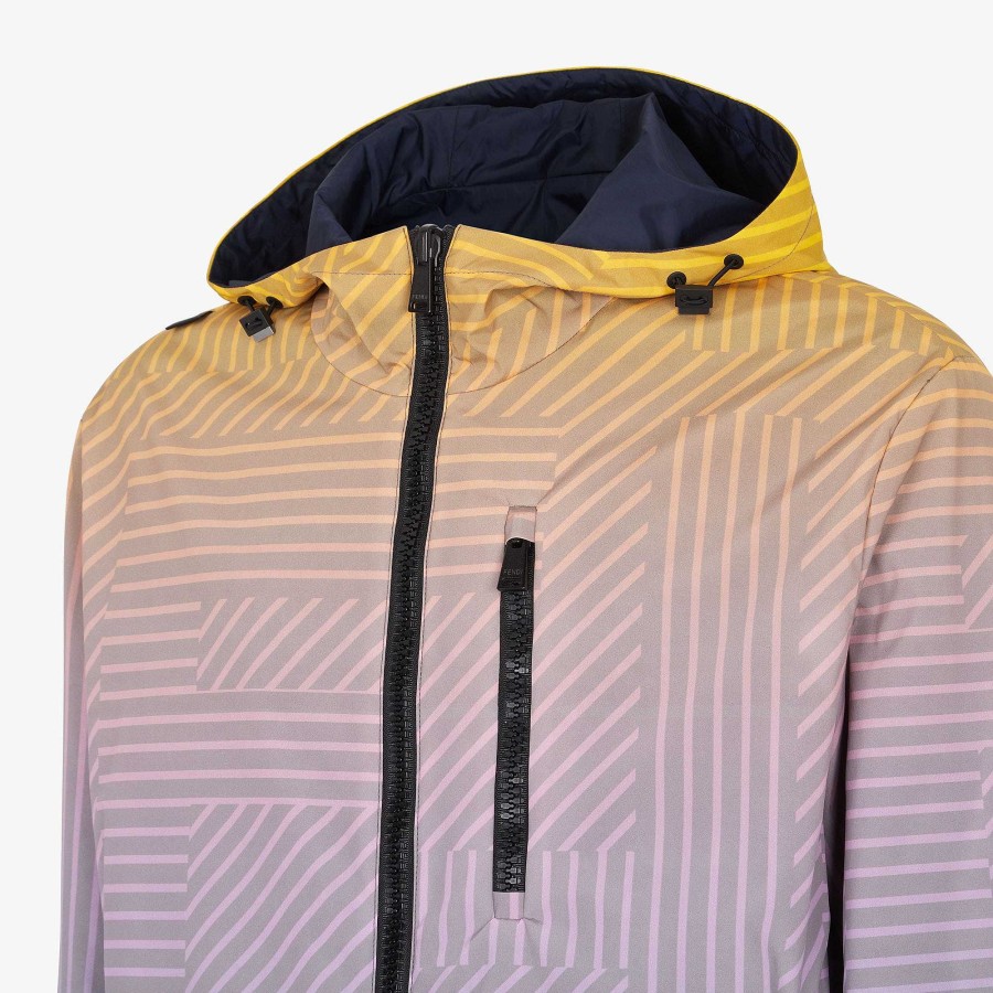 Men Fendi Skiwear | Windbreaker Multicolor