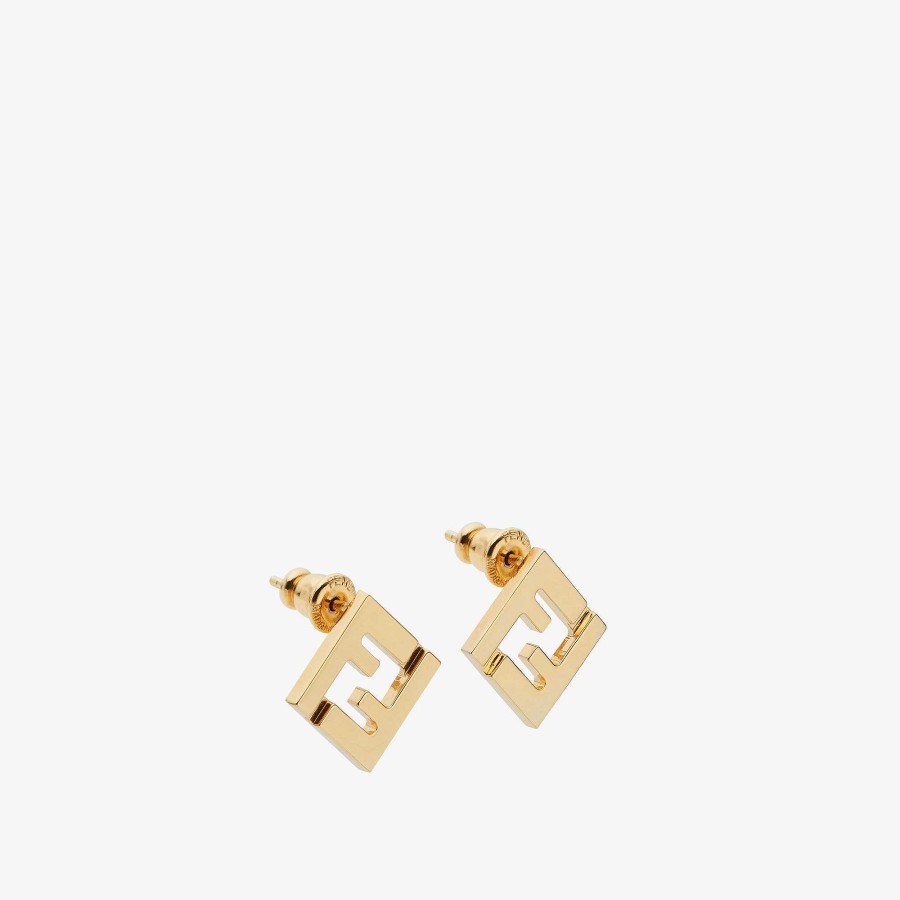 Women Fendi Earring & Brooches | Forever Fendi Earrings Gold