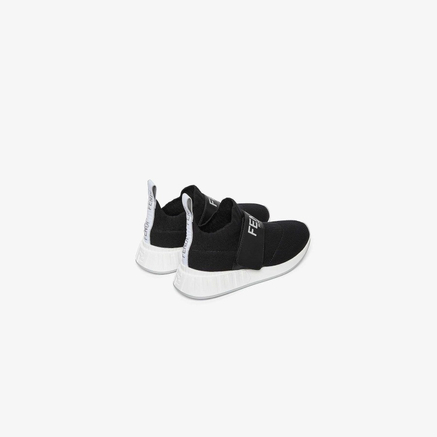 Kids Fendi Shoes | Junior Sneakers Black