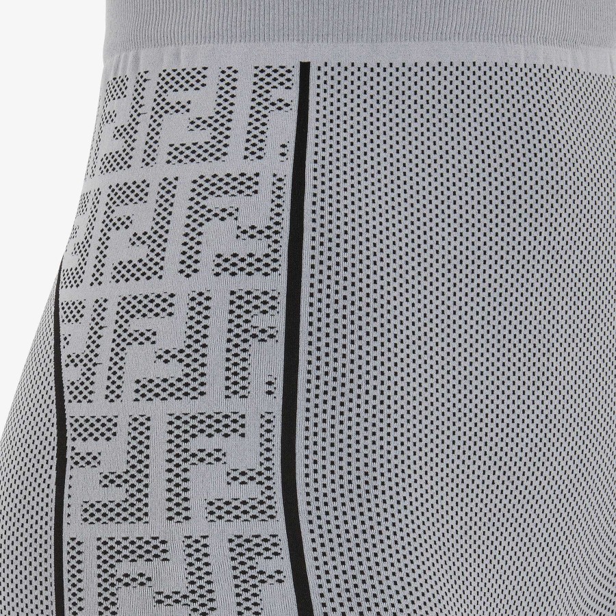 Women Fendi Skiwear | Leggings Gray