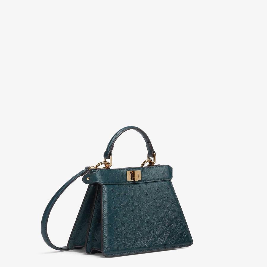 Women Fendi Peekaboo | Peekaboo Iseeu Petite Green