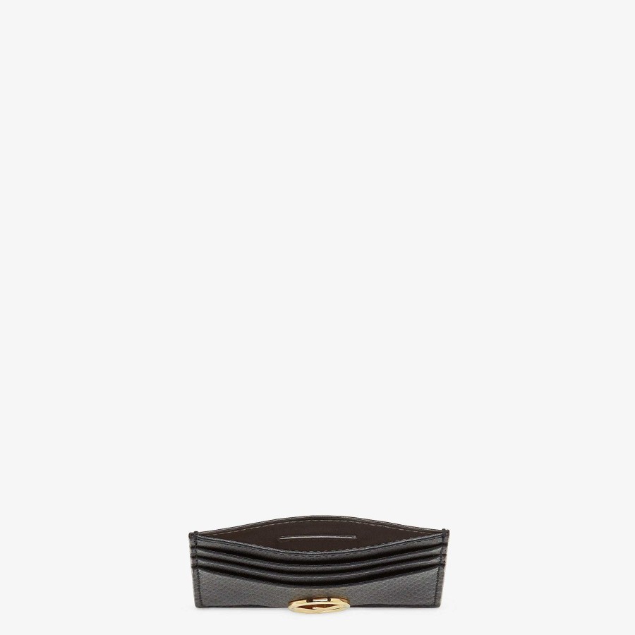 Women Fendi Card Holders & Small Accessories | Card Case Black