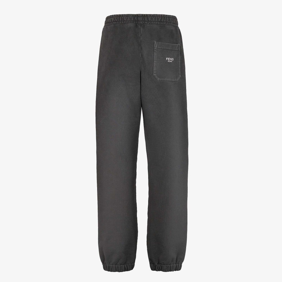 Men Fendi Pants & Shorts | Pants Gray