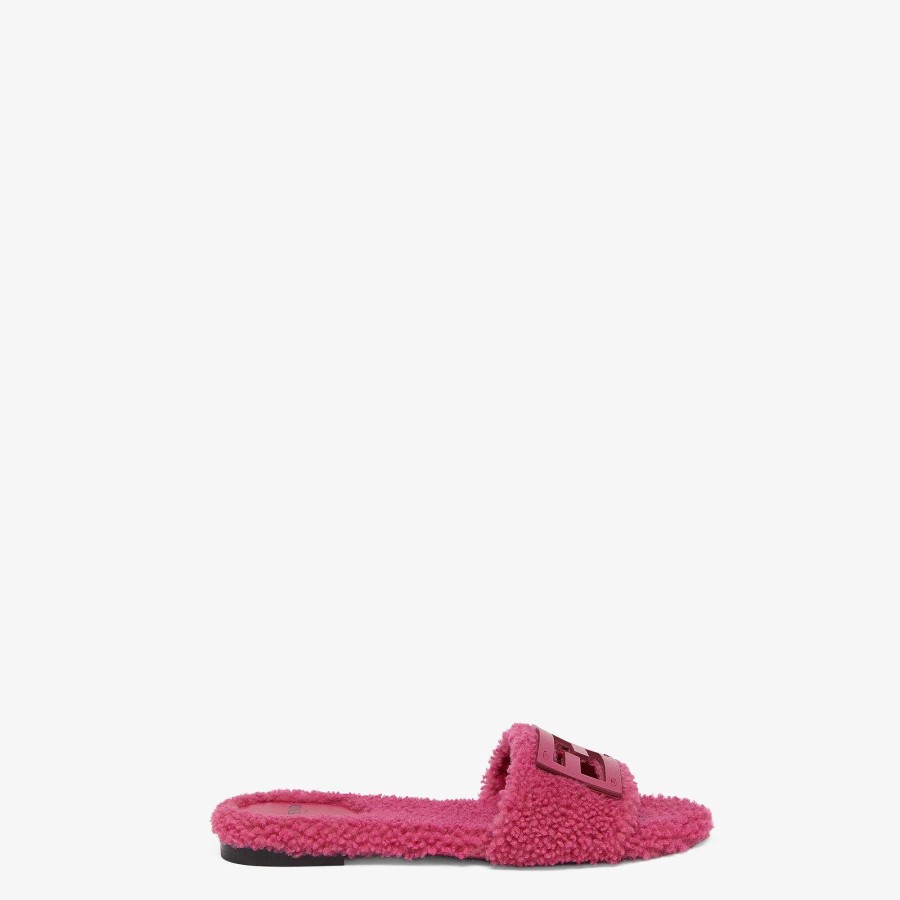 Women Fendi Sandals & Slides | Baguette Pink