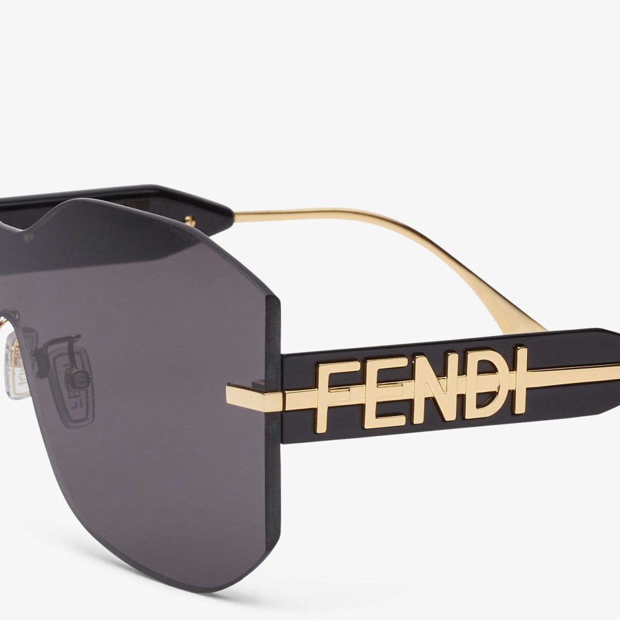 Women Fendi Sunglasses | Fendigraphy Black