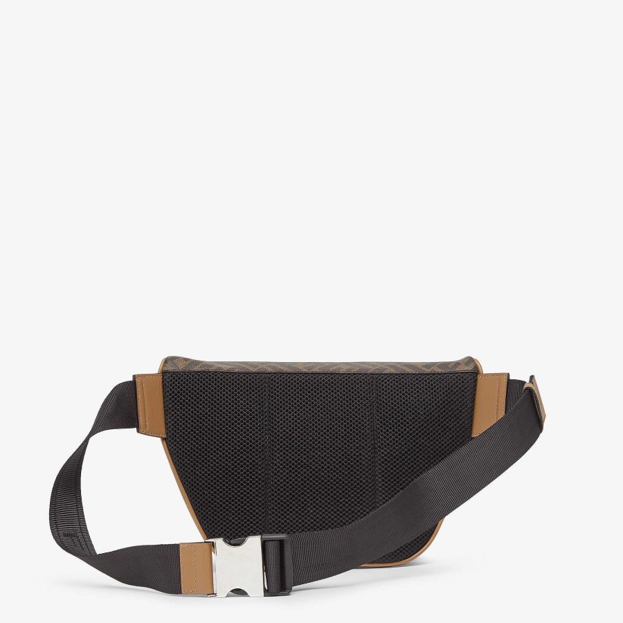 Men Fendi Belt Bags | Fendi Diagonal Belt Bag Multicolor