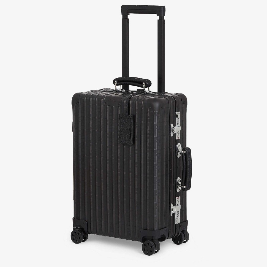 Men Fendi Travel Bags | Cabin Size Trolley Black