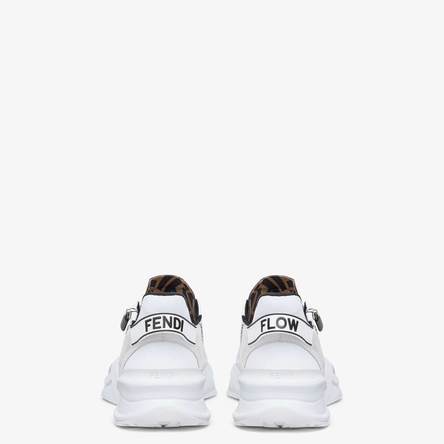 Men Fendi Sneakers | Fendi Flow White