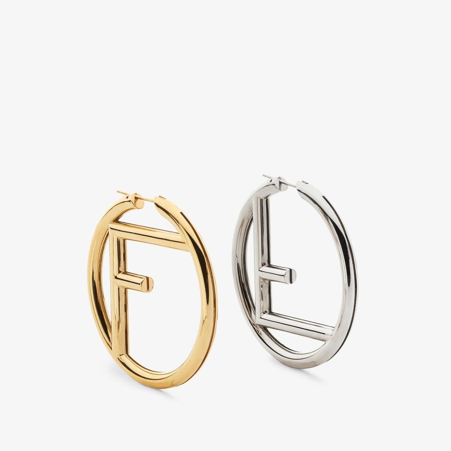 Women Fendi Earring & Brooches | F Is Fendi Earrings Multicolor