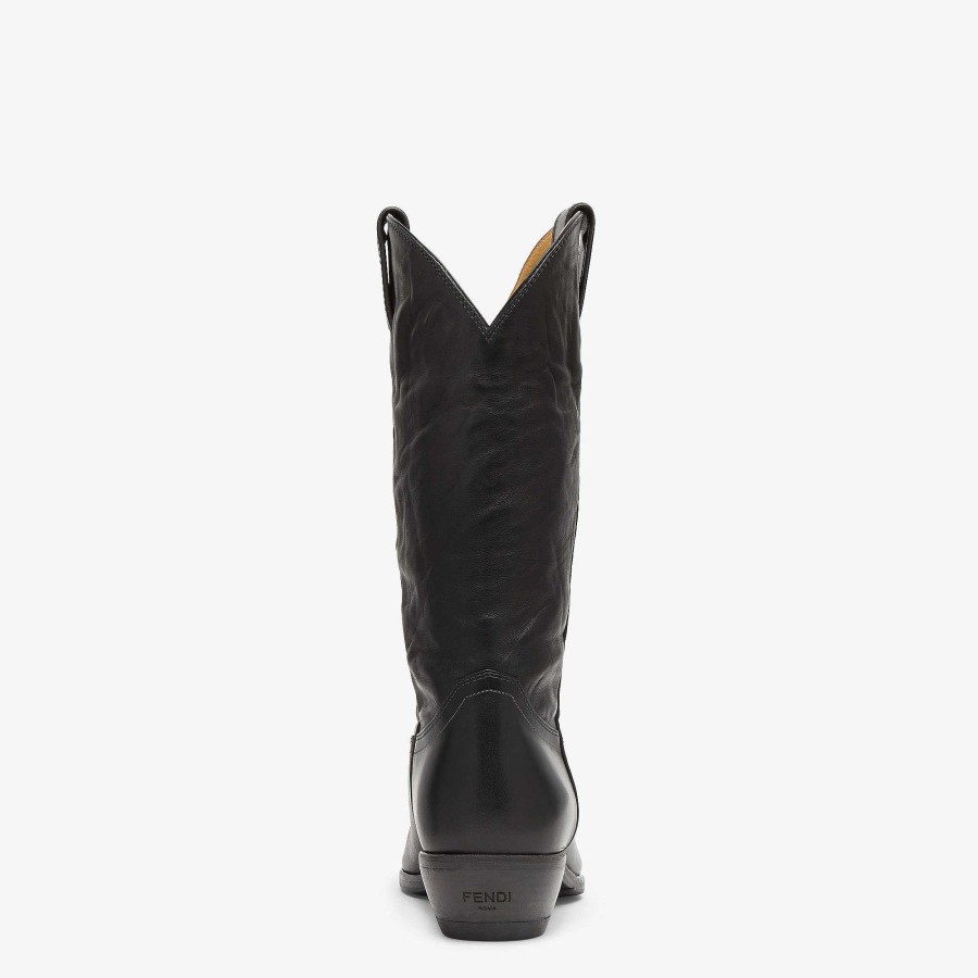 Women Fendi Boots & Ankle Boots | Boots Black